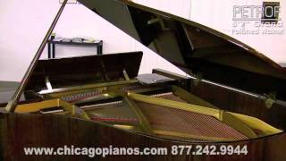 Used PETROF 5'7" Grand Piano in Polished Walnut in Chicago