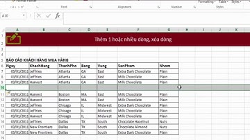 Hướng dẫn học Excel cơ bản và nâng cao - Bài 3