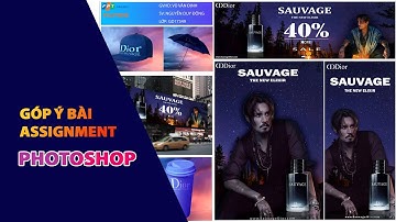 Hướng dẫn bảo vệ bài Assignment photoshop hoàn thiện