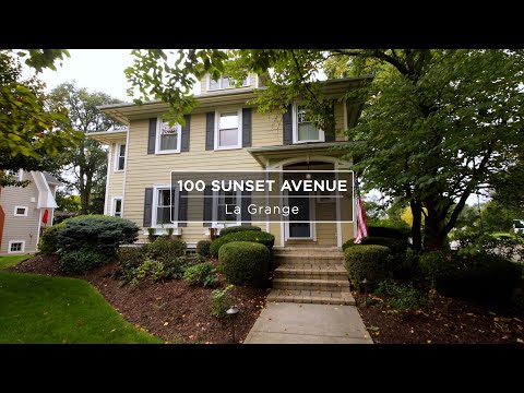 100 Sunset Avenue, La Grange, IL home video tour