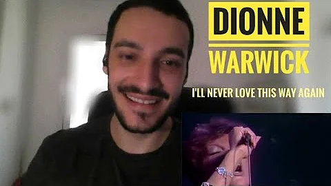 Israeli Reacts Dionne Warwick - I'll Never Love This Way Again |Live at Rialto Theatre,1983 Reaction