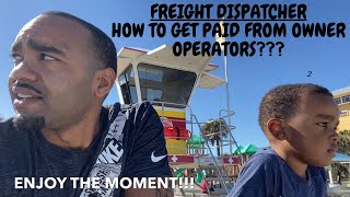 FREIGHT DISPATCHING: HOW TO GET PAID FROM OWNER OPERATORS??? VARIOUS PAYMENT METHODS & PERCENTAGES!!