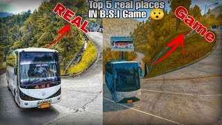 5 most places in bussid game /  bus simulator Indonesia real World screenshot 2
