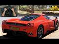 ENZO FERRARI Steering Pov Driving | Forza Horizon | Thrustmaster T300RS GT