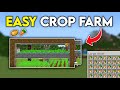 BEST AUTOMATIC CROP FARM in Minecraft 1.20 Bedrock &amp; Java!
