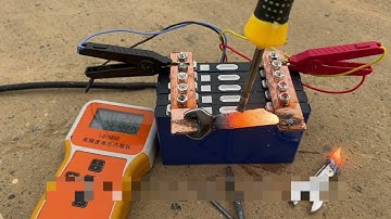 LiFePO4 Prismatic Cell Short Circuit Test with Thick Metal – No Damage!