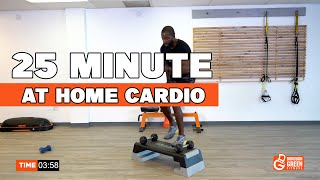 The Ultimate 25 Minute At Home Step Cardio Workout For Weight Loss