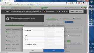 Self XSS in Udemy