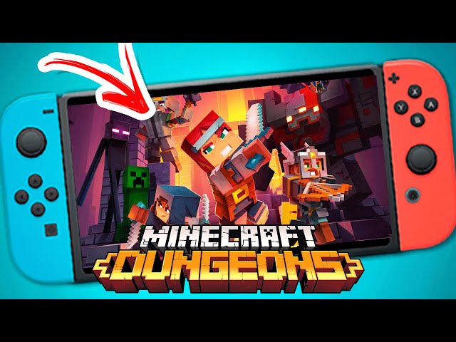 Brasil  Testes de Jogos – Assinantes do Nintendo Switch Online poderão  jogar Minecraft Dungeons completo entre 18/08 e 25/08