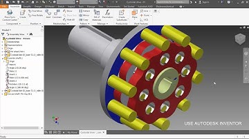 Cycloidal drive | Autodesk Inventor