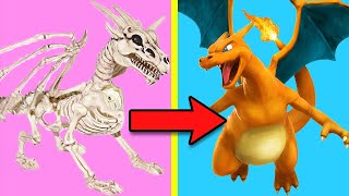 DIY REAL LIFE CHARIZARD!  Realistic Pokémon Figure!