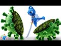 Defeat The Virus - Clay Mixer Stop Motion Animation