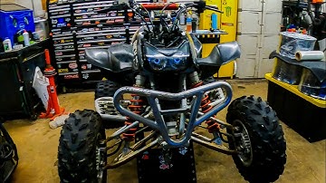 New project introduction, TRX450R Hybrid!! Full custom build, frame and swingarm.