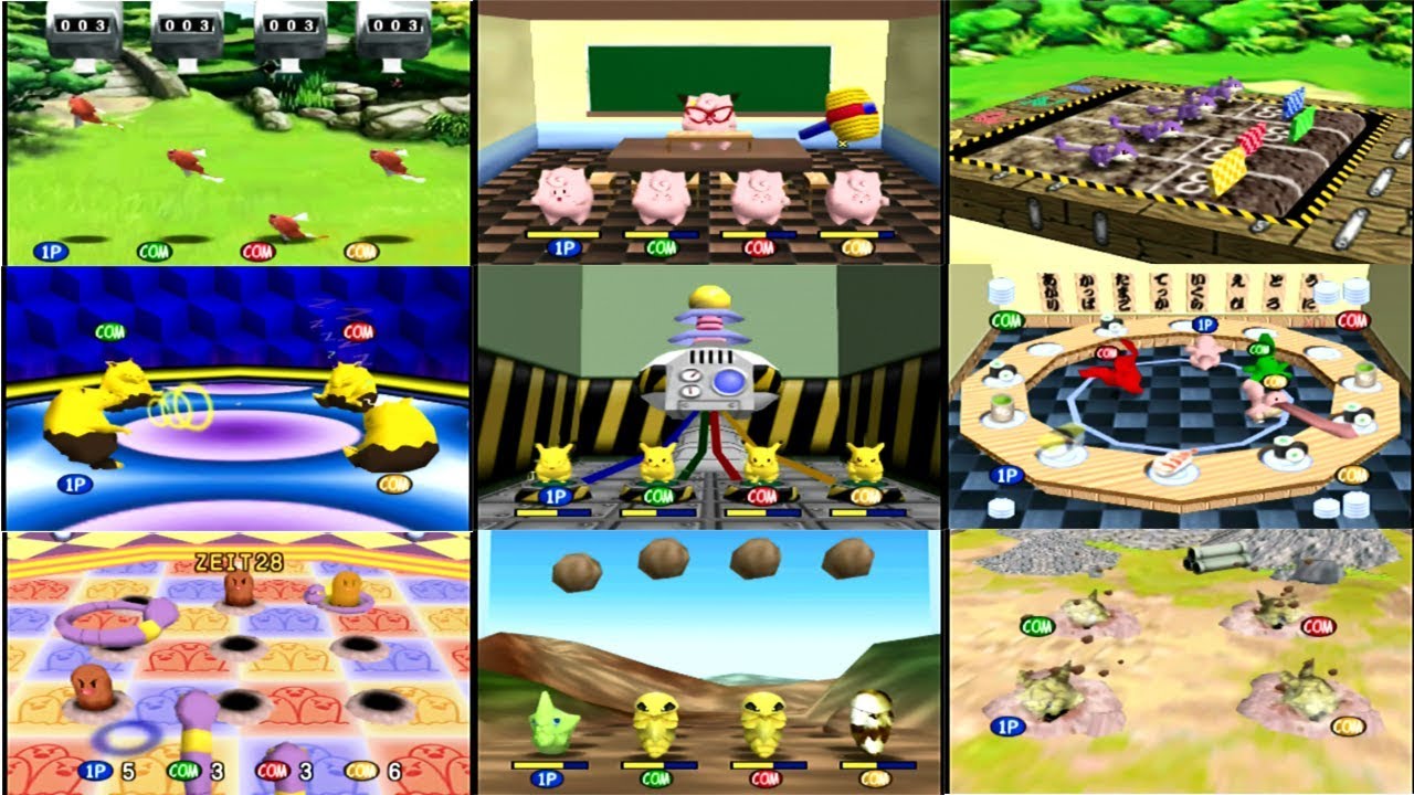 Ranking all 21 'Pokémon Stadium' minigames, from “Snore War” to  “Sushi-Go-Round”