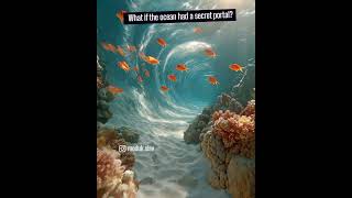 Nature’s Underwater Spiral AI imaginary video