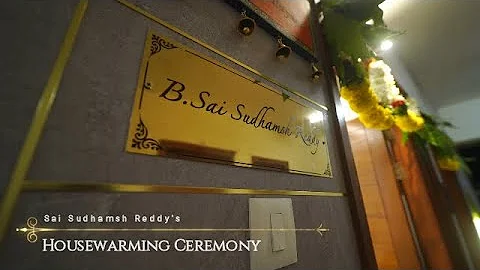 Sudhamsh's Housewarming - Cinematic video by NikShiptha Mudra