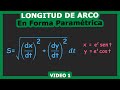 📐 Longitud de Arco de una Curva en Forma Paramétrica | Video 1