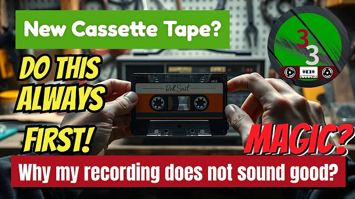 Revive Your OLD Cassette Tapes NOW For PERFECT Sound!