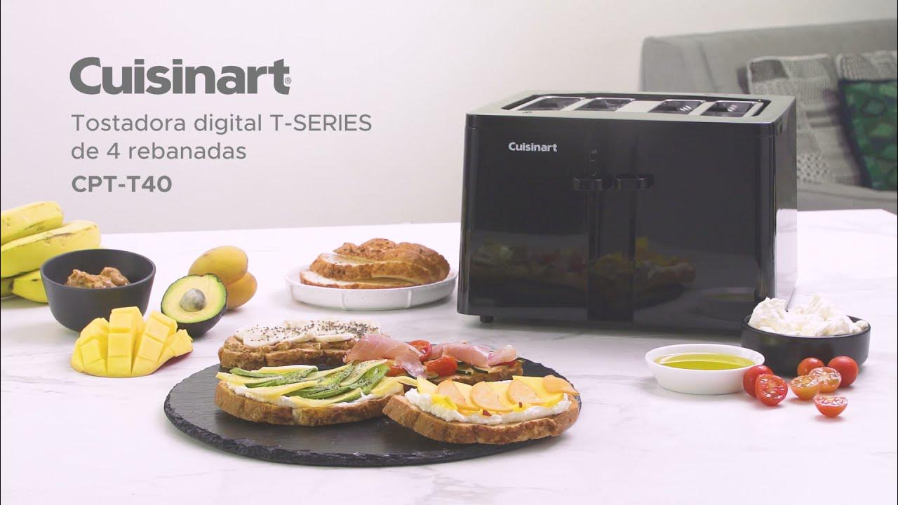 Healthy Toasts - Tostadora digital T-SERIES de 4 rebanadas CPT-T40 de  Cuisinart® 