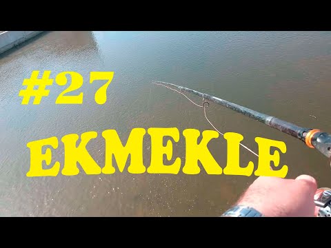 Irmakta Ekmekle BALIK AVI.KASNA AVI.KEFAL AVI.Dip Oltasıyla.Catch Fish.Chub.river.rod fishing #27