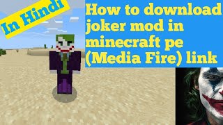How to download Joker mod in minecraft pe (Media Fire) In Hindi screenshot 2