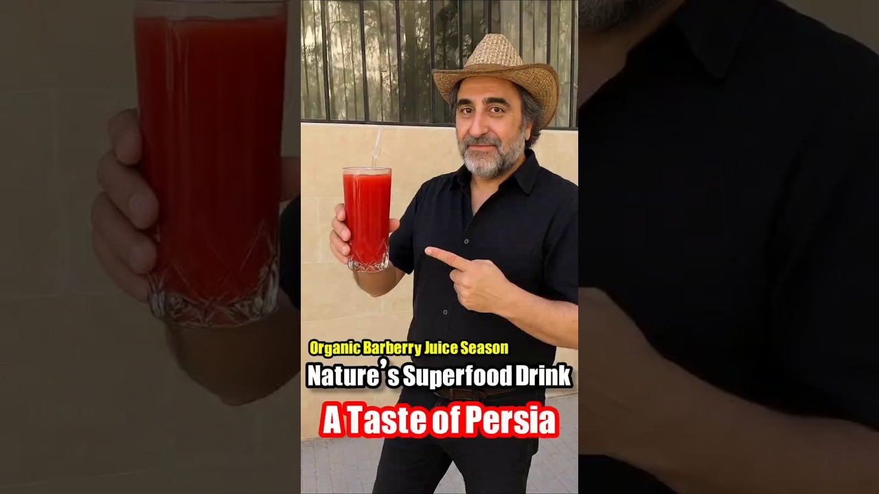Organic Barberry Juice Season | Nature’s Superfood Drink 