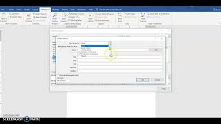 Screencast on Managing Sources for a Bibliography/Works Cited on Microsoft Word