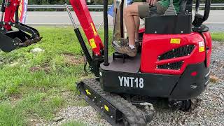GovDeals: 2026 CFG Industrial YNT18 Mini Excavator Yanmar Di