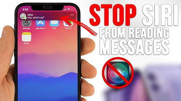 How to turn off Siri reading messages/notifications on AirPods on iPhone!