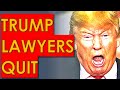 BREAKING Trump Lawyer SUDDENLY QUITS Five Minutes Ago