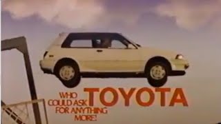 1986 Toyota Corolla FX16 (AE82) Commercial