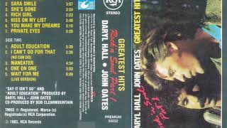 Daryl Hall & John Oates - One On One  ( RMX DUB )