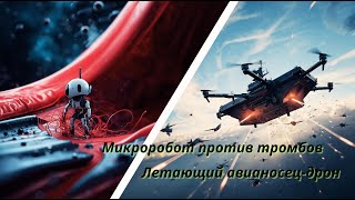 Микроробот против тромбов и летающий авианосец‑дрон: прорывы недели.26-октябрь 2025
