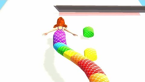 Mermaid Rush 3D - All Levels Gameplay Android, iOS