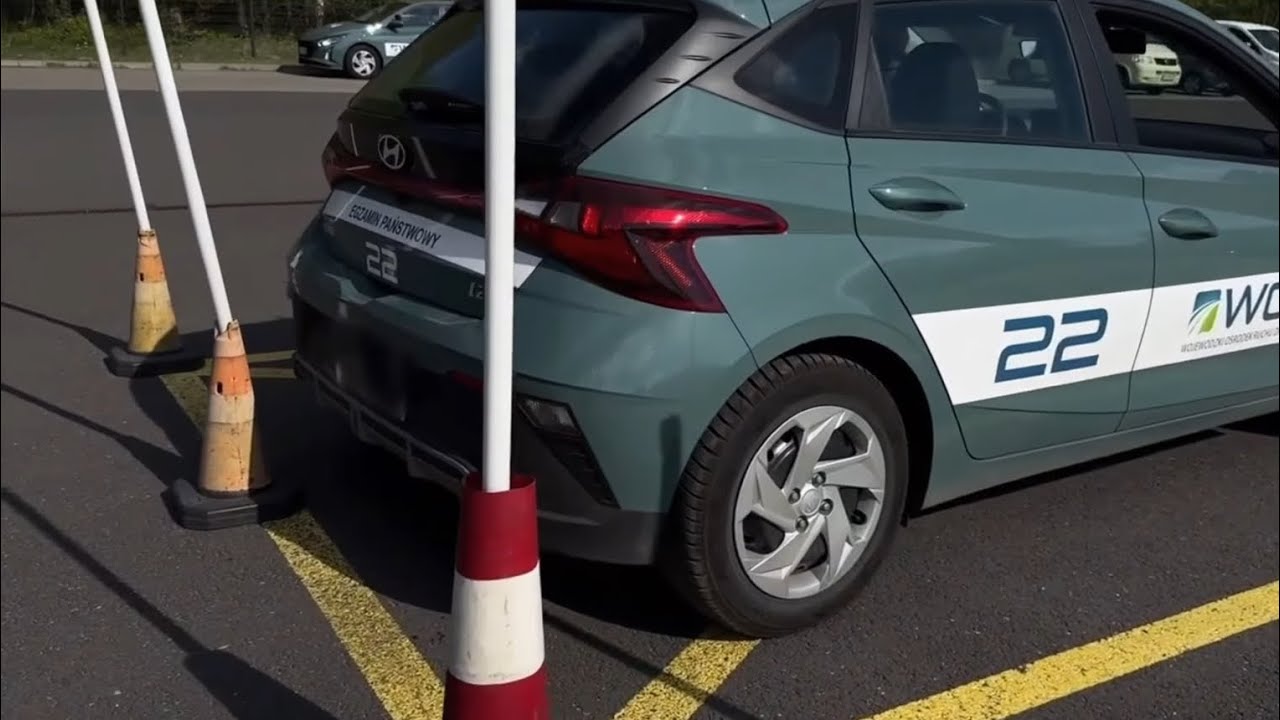 Экзамен на права категории «В» в Польше.