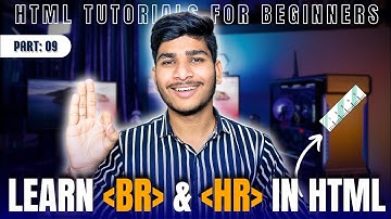 Break (br) & Horizontal Rule (hr) tags in HTML | HTML for beginners | #webdevelopment #html