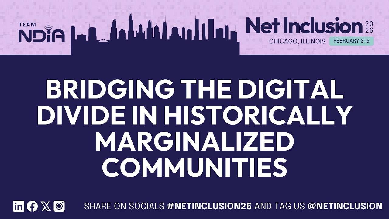 Net Inclusion 2026 - Bridging the Digital Divide in Historically ...