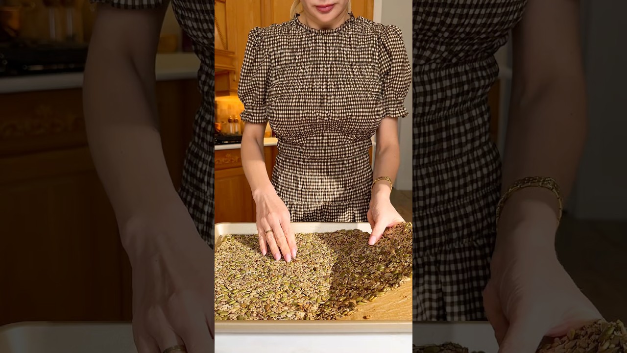 These Seeds Turned Into Crackers Without Flour 🌱