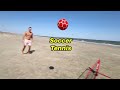 How to play soccer tennis