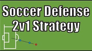 Youth Soccer Defense Pt 3 - 2v1 Strategy
