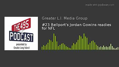 #23 Bellport's Jordan Gowins readies for NFL