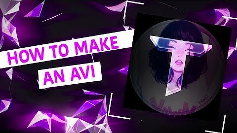 HOW TO MAKE A LOGO/AVI ON IOS