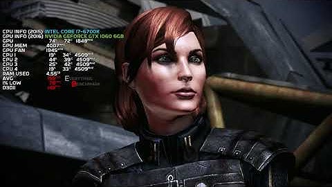 Playing Mass Effect 3 in 2021 Benchmark - GTX 1060