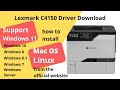 Lexmark C4150 Driver Download and Setup Windows 11 Windows 10