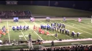 The Cavalier Band in action at the University of Virginia