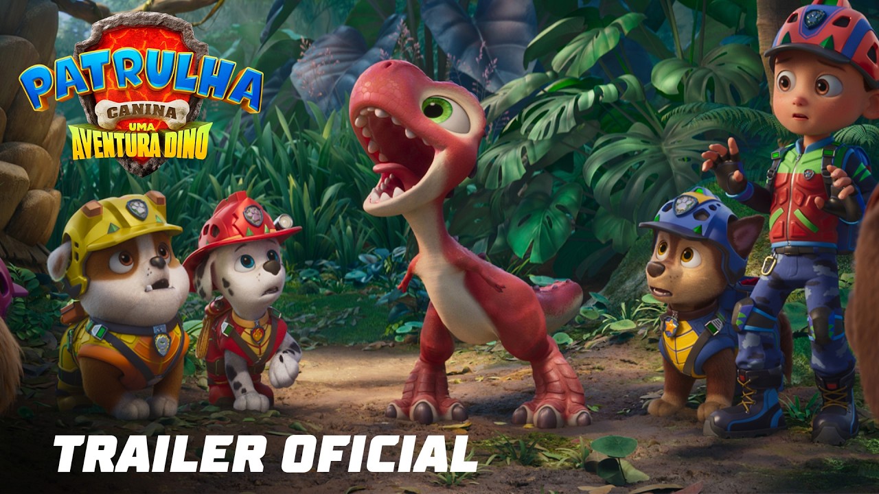 Trailer de Patrulha Canina: Uma Aventura Dino