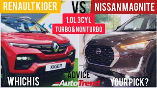 Renault Kiger vs Nissan Magnite - Which Is Your Your Pick