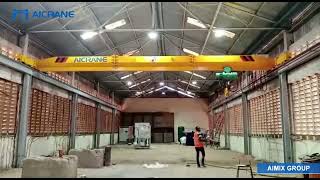 Aicrane AQ-LD 3 Ton Single Girder Overhead Crane Test Run Video