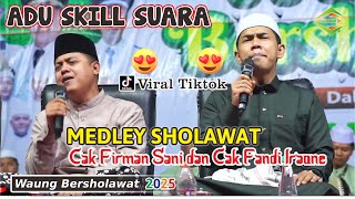 Viral Tiktok Sholawat Cak Firman U0026 Cak Fandy Compete In Highsounding Voices