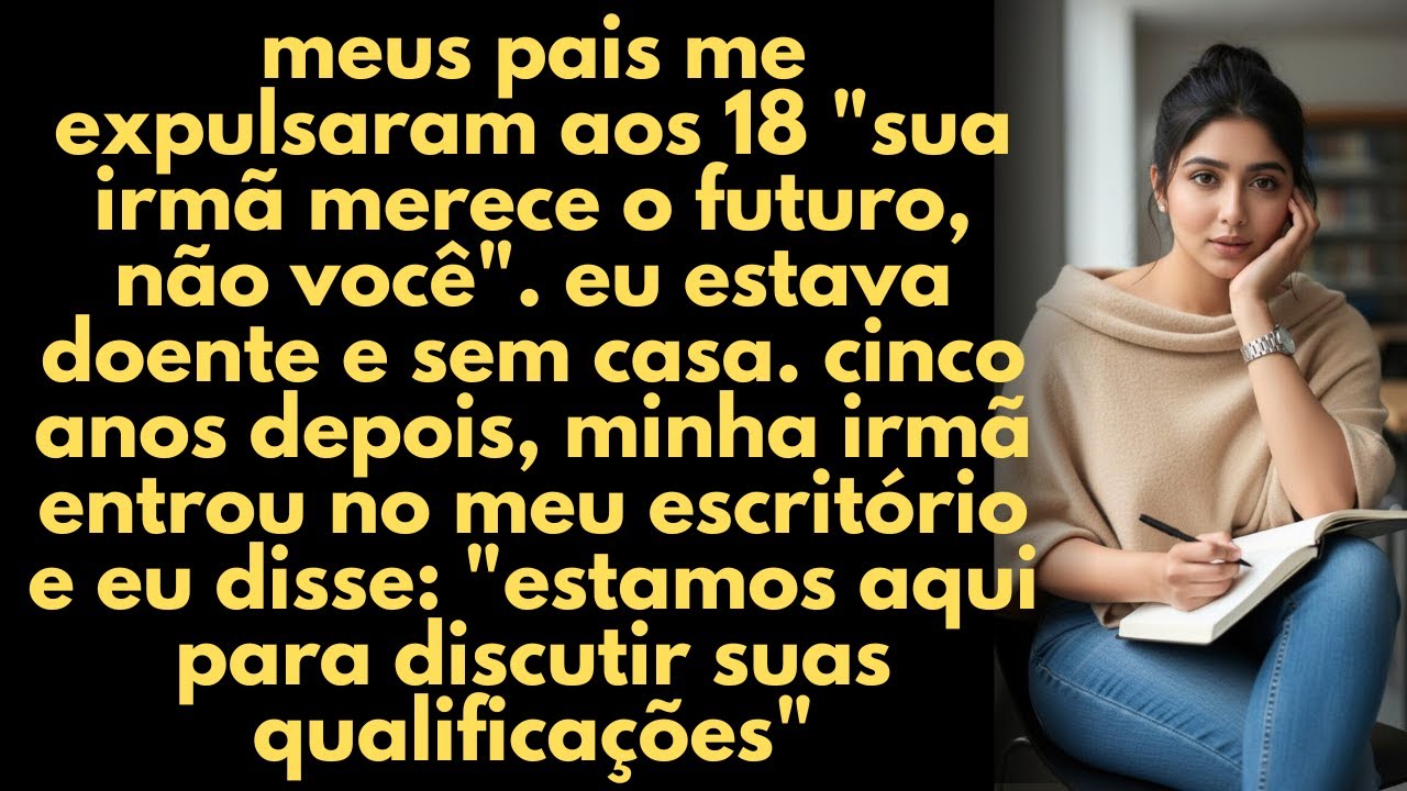 MEUS PAIS ME MANDARAM SAIR AOS 18 PELO “FUTURO” DA MINHA IRMÃ — 5 ANOS ...